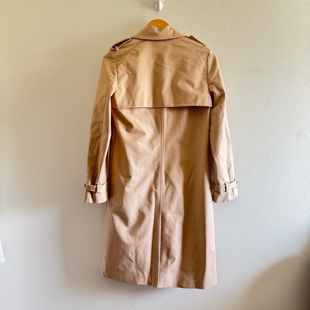 Mango Classic Tan Trench Coat size XXS - Picture 3 of 12